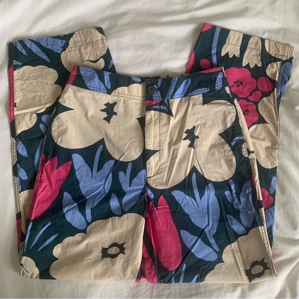 UNIQLO x MARIMEKKO Printed Cotton Trouser